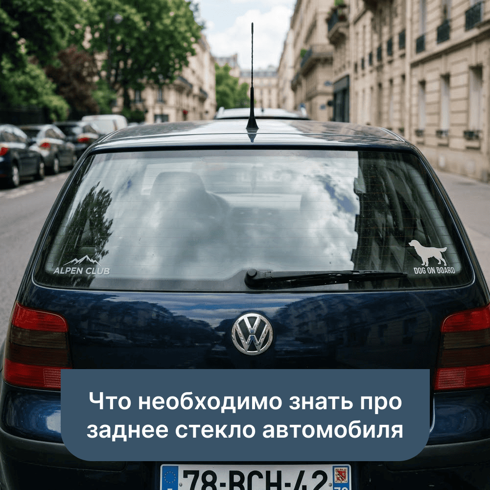 Что необходимо знать про заднее стекло автомобиля