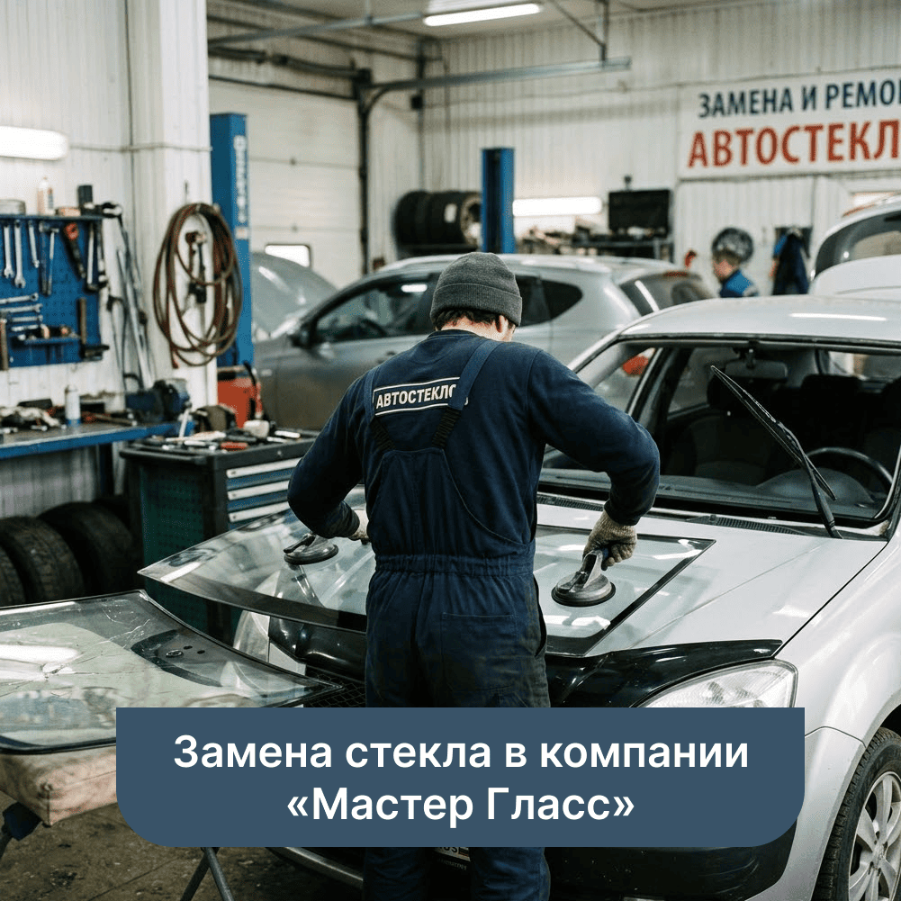 Замена стекла в компании «Мастер Гласс»